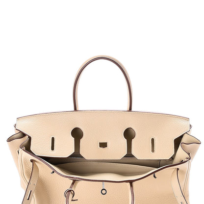 Hermes Taurillon Clemence Birkin 35 Parchemin 21 of 24