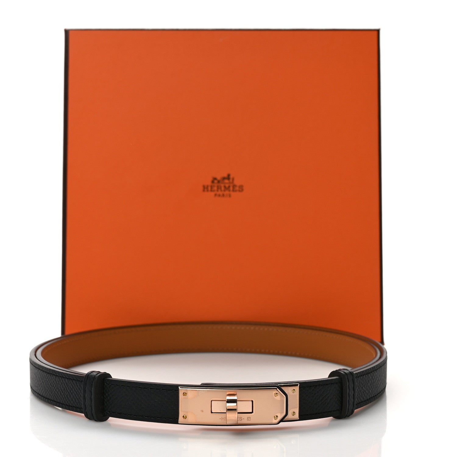 Hermes Epsom Kelly Belt Black 5 of 5