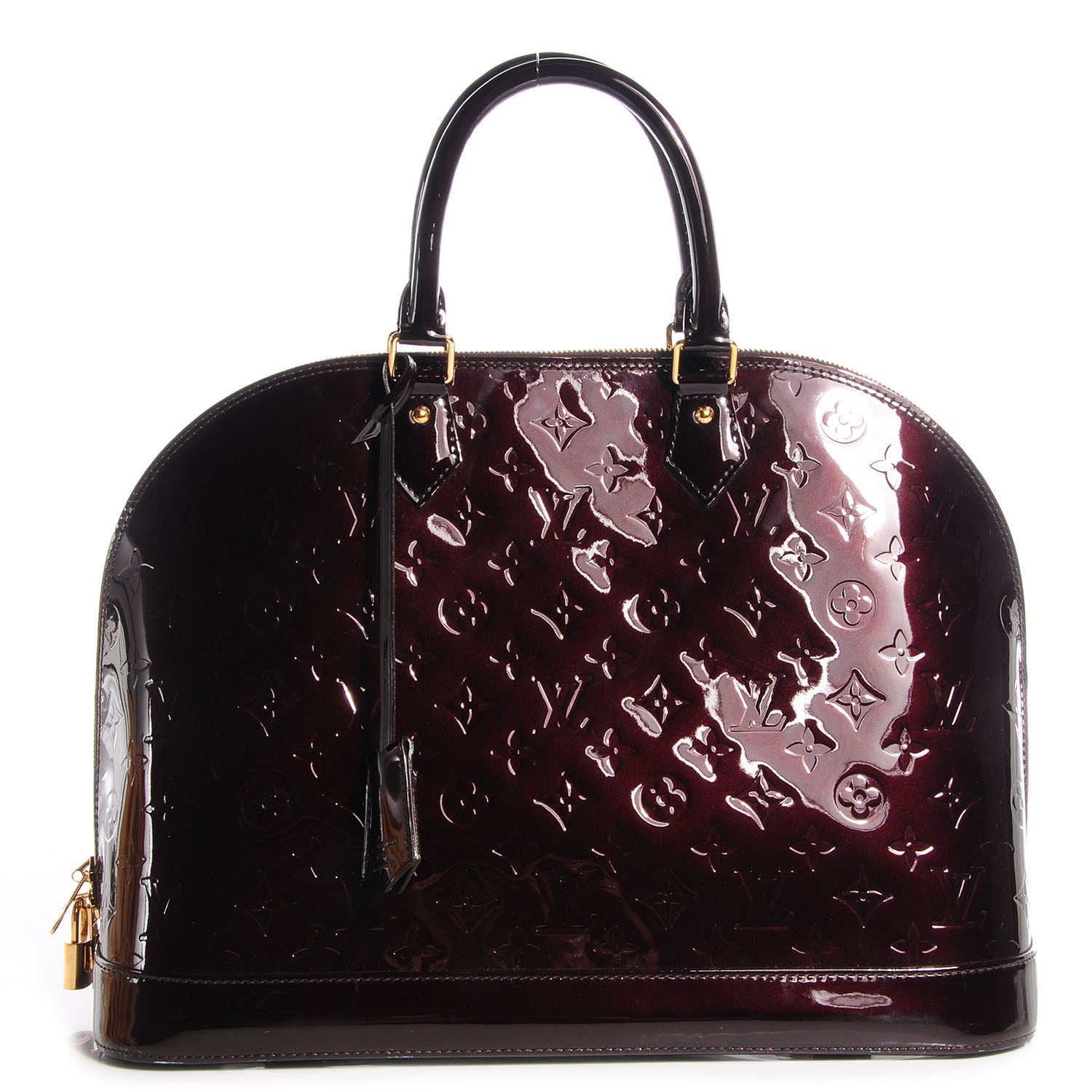 Louis Vuitton Vernis Alma GM Amarante 1 of 7