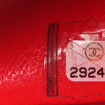 Chanel Caviar Quilted Small Double Flap Red 6 of 10