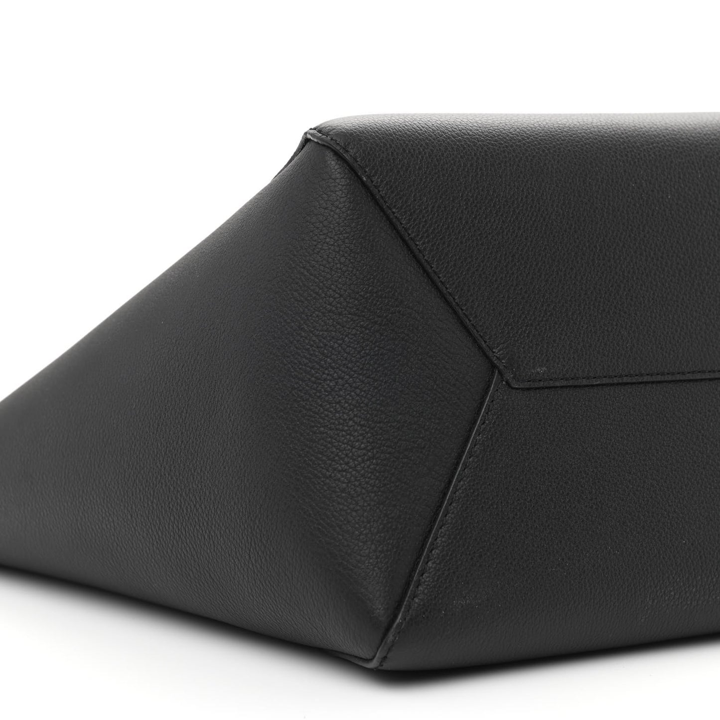 Calfskin Lockme Cabas Black Black