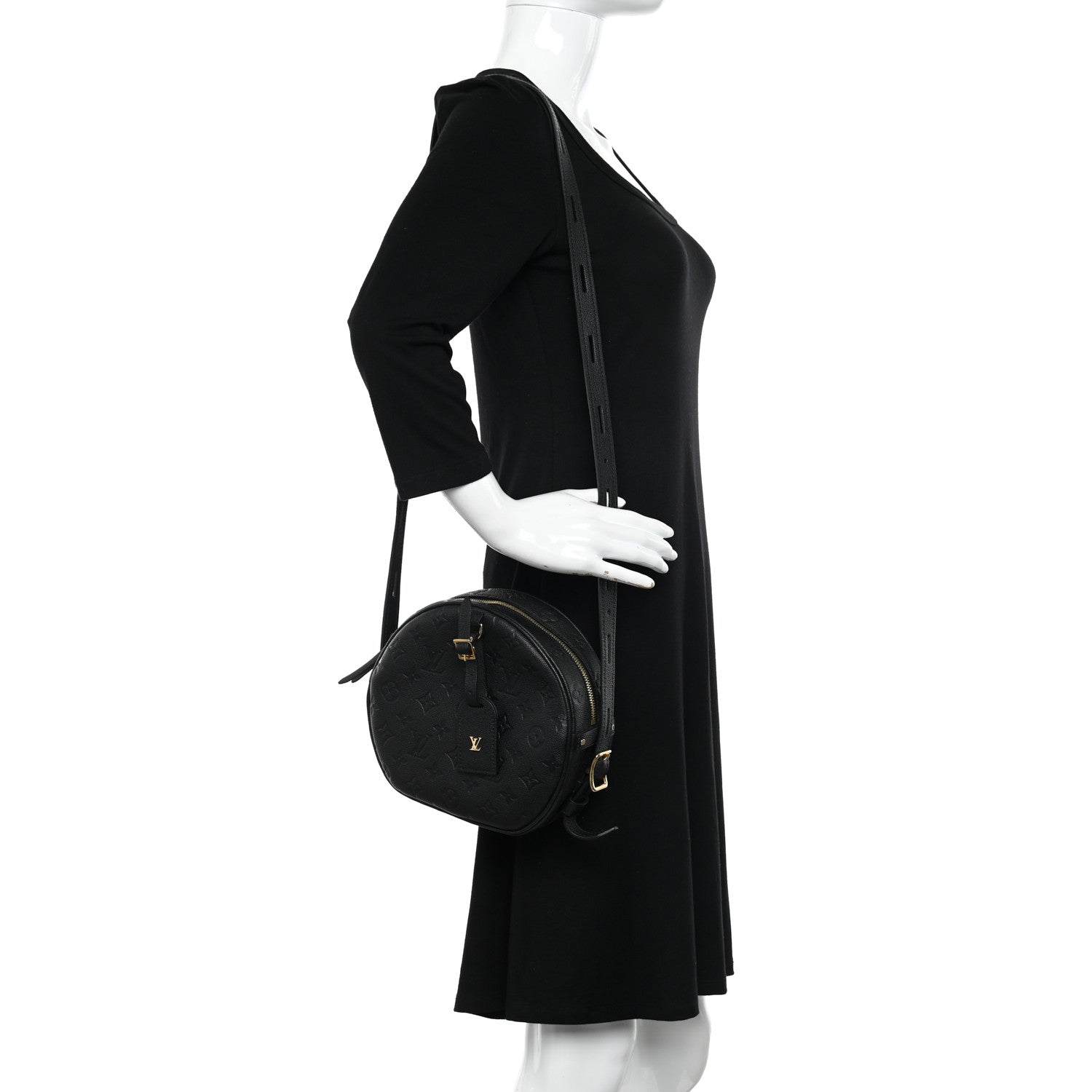 Louis Vuitton Empreinte Boite Chapeau Souple MM Black 2 of 12