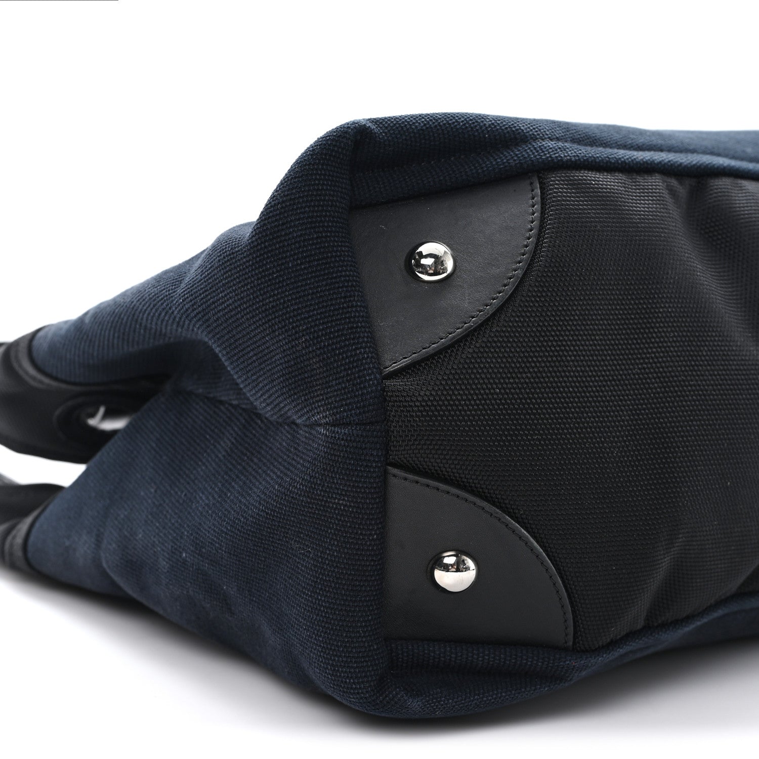 Chanel Lambskin Canvas CC Shopping Tote Black 9 of 13