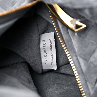 Bottega Veneta Suede Calfskin Intrecciato Teen Jodie Hobo Thunder 8 of 9