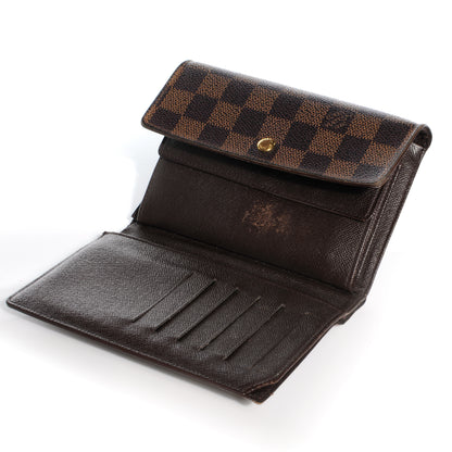 Louis Vuitton Damier Ebene Porte Tresor Etui Papier Wallet 5 of 9