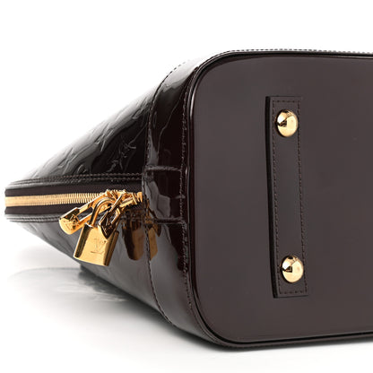 Louis Vuitton Vernis Alma MM Amarante 5 of 9