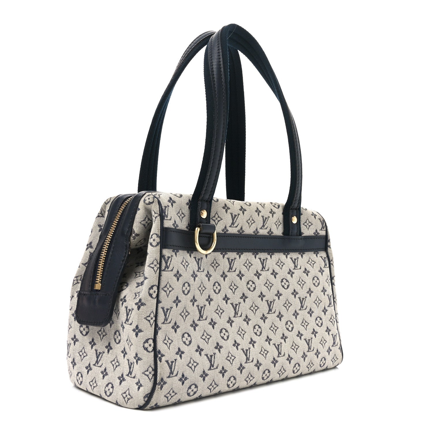 Louis Vuitton Mini Monogram Josephine PM Blue 3 of 9