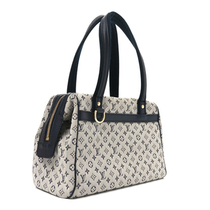 Louis Vuitton Mini Monogram Josephine PM Blue 3 of 9