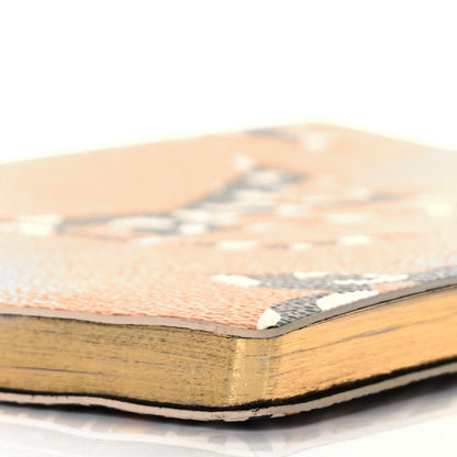 Louis Vuitton Monogram Giant Jungle Clemence Notebook MM Caramel 6 of 7