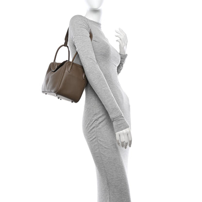 Hermes Taurillon Clemence Lindy 26 Etoupe 2 of 11