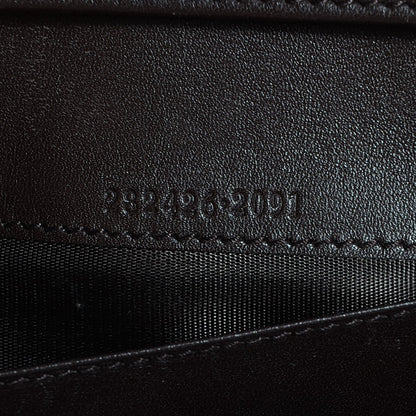 Gucci Monogram Margaux Calfskin Sukey Continental Organizer Wallet Beige Ebony Cocoa 7 of 7