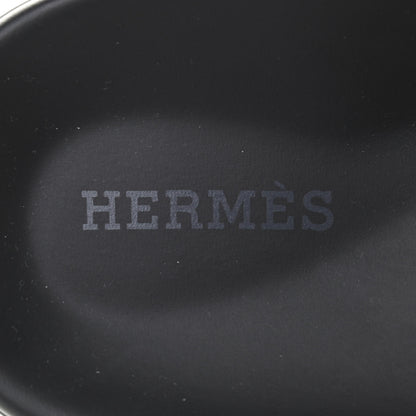 Hermes Calfskin Womens Chypre Sandals 36 Black 7 of 8
