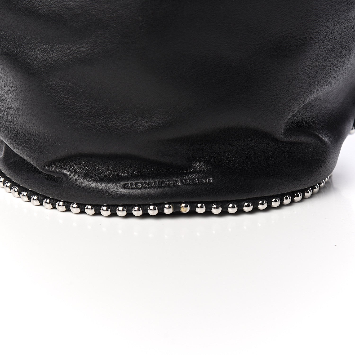 Alexander Wang Lambskin Attica Chain Dry Sack Bucket Bag Black 9 of 9