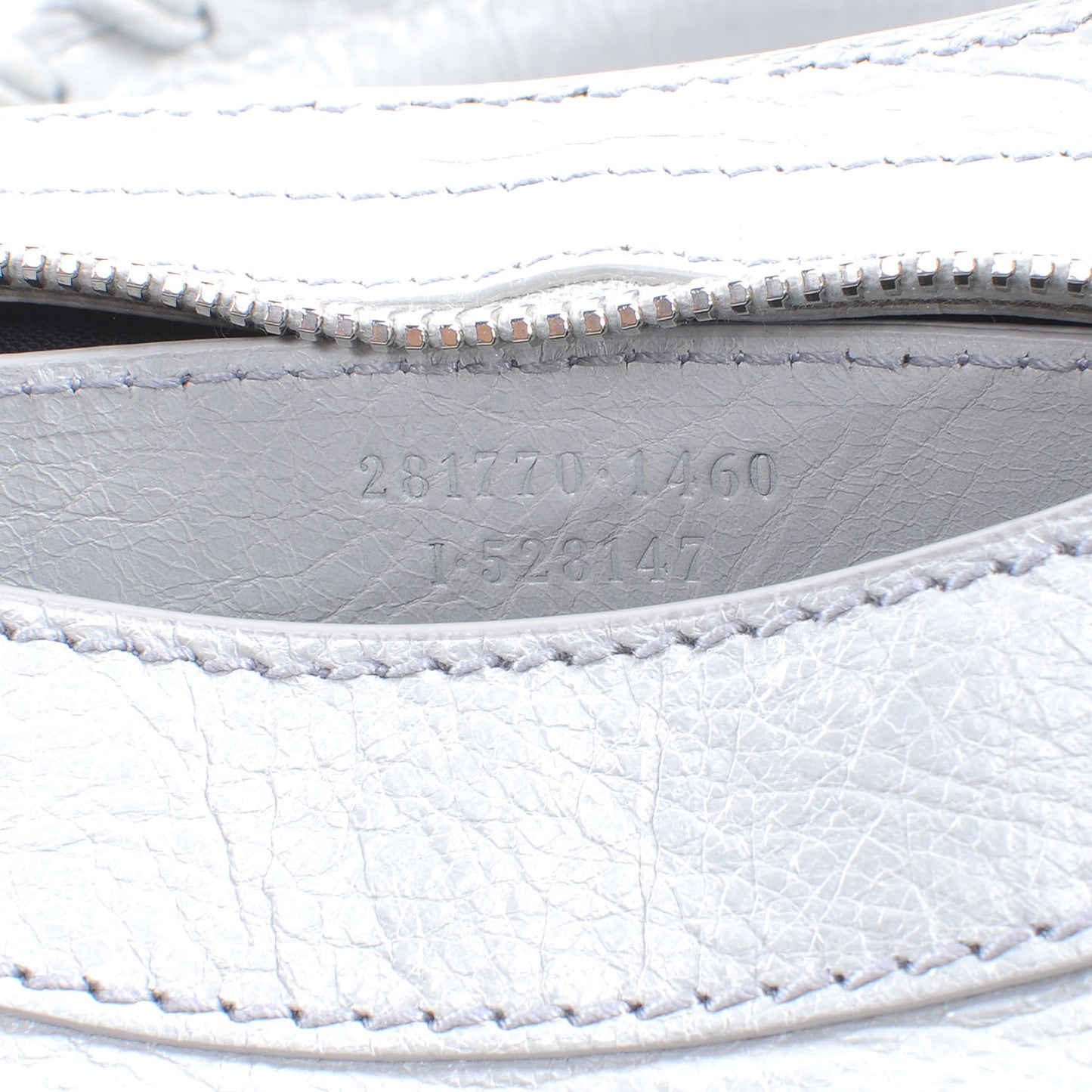Agneau Giant 12 Silver Hardware City Gris Glace