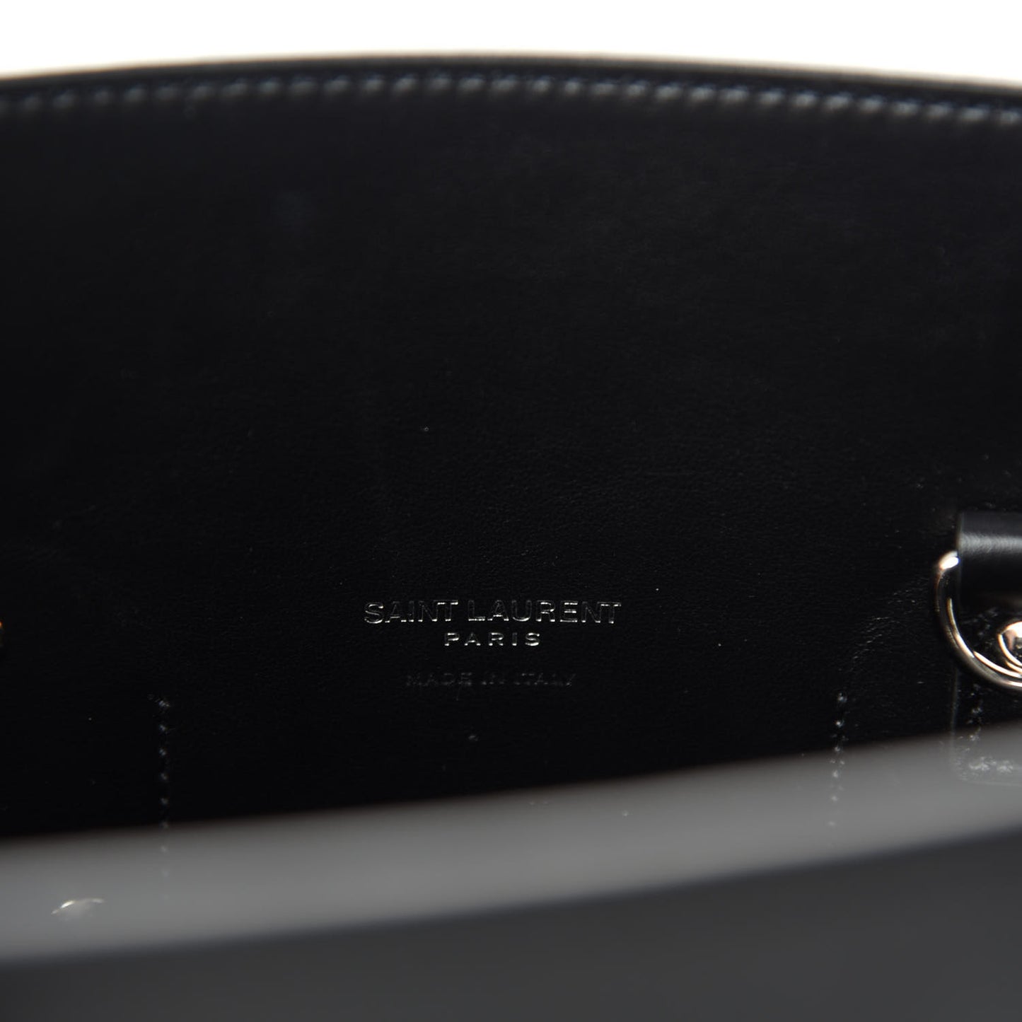 Grained Calfskin Small Sac De Jour Black