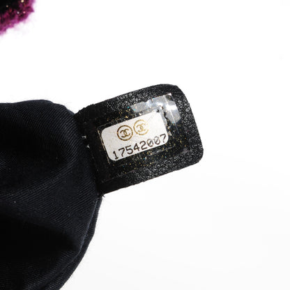 Chanel Tweed Mini Backpack is Back Plum 7 of 8