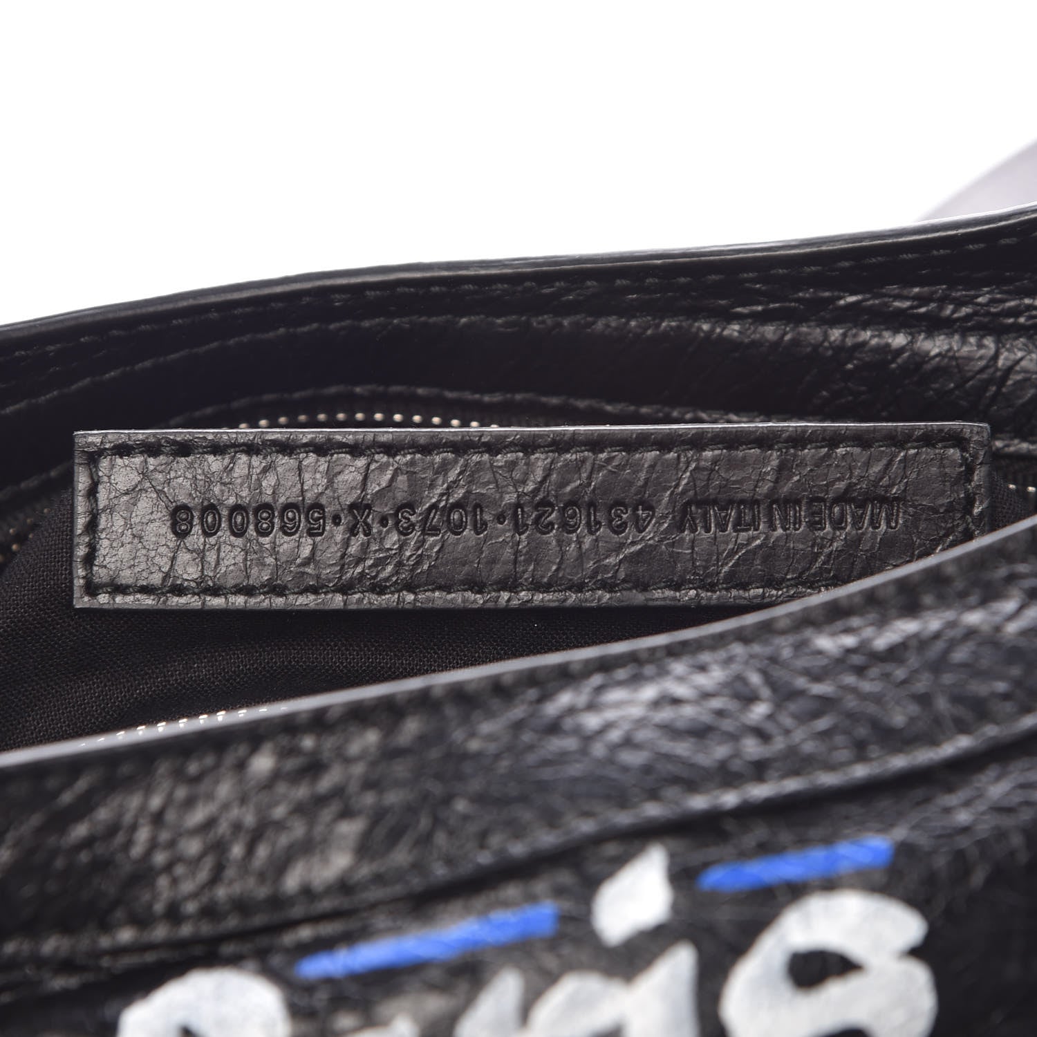 Balenciaga Agneau Arena Car Tag Classic Silver Hardware S City Black TBC 9 of 9