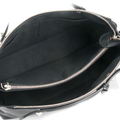 Fendi Vitello Dolce Marmol Large By The Way Boston Bag Black 5 of 8