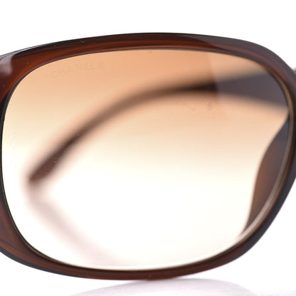 Chanel CC Sunglasses 6014 Brown 7 of 8