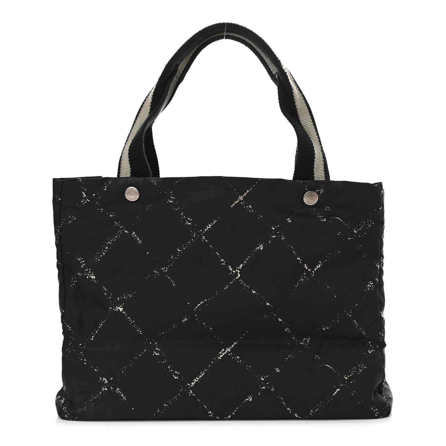 Nylon Travel Tote Black