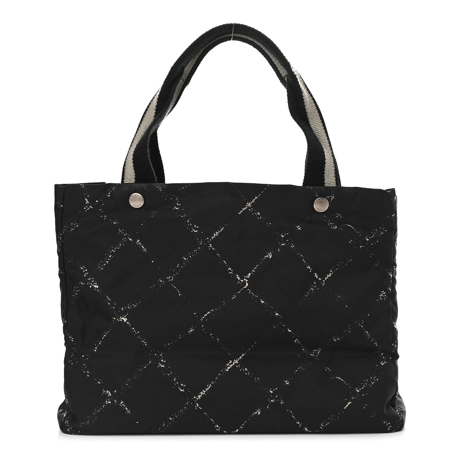 Chanel Nylon Travel Tote Black 1 of 8
