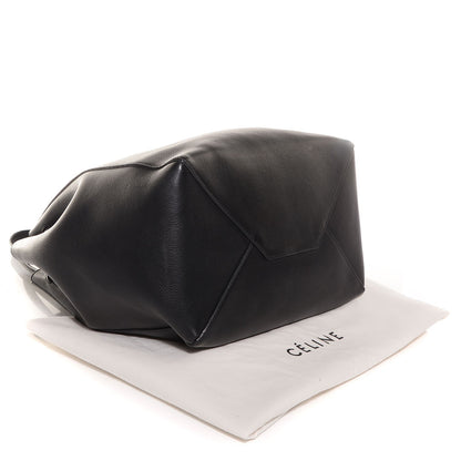 Celine Soft Grained Calfskin Medium Cabas Phantom Black 4 of 8