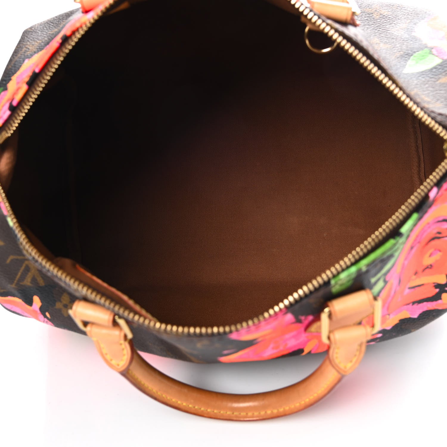 Louis Vuitton Monogram Roses Speedy 30 5 of 12