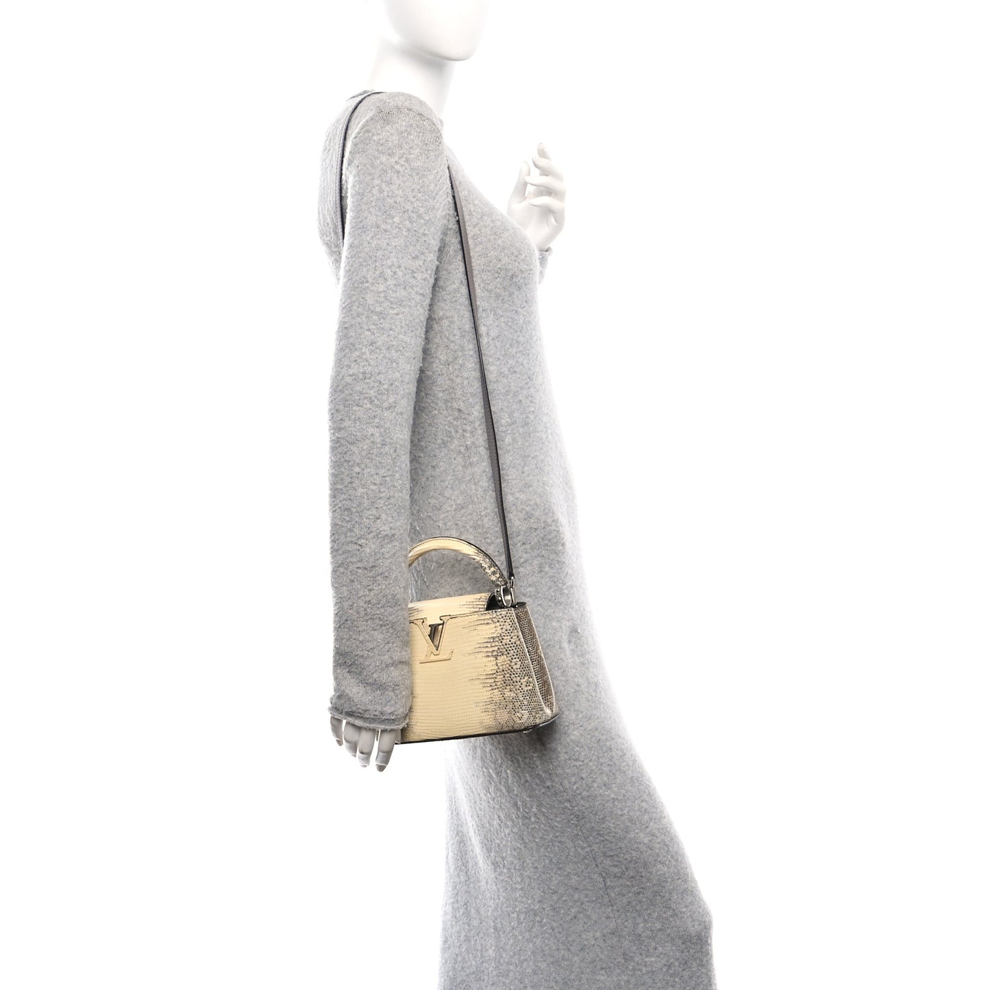 Lizard Ombre Capucines Mini Natural