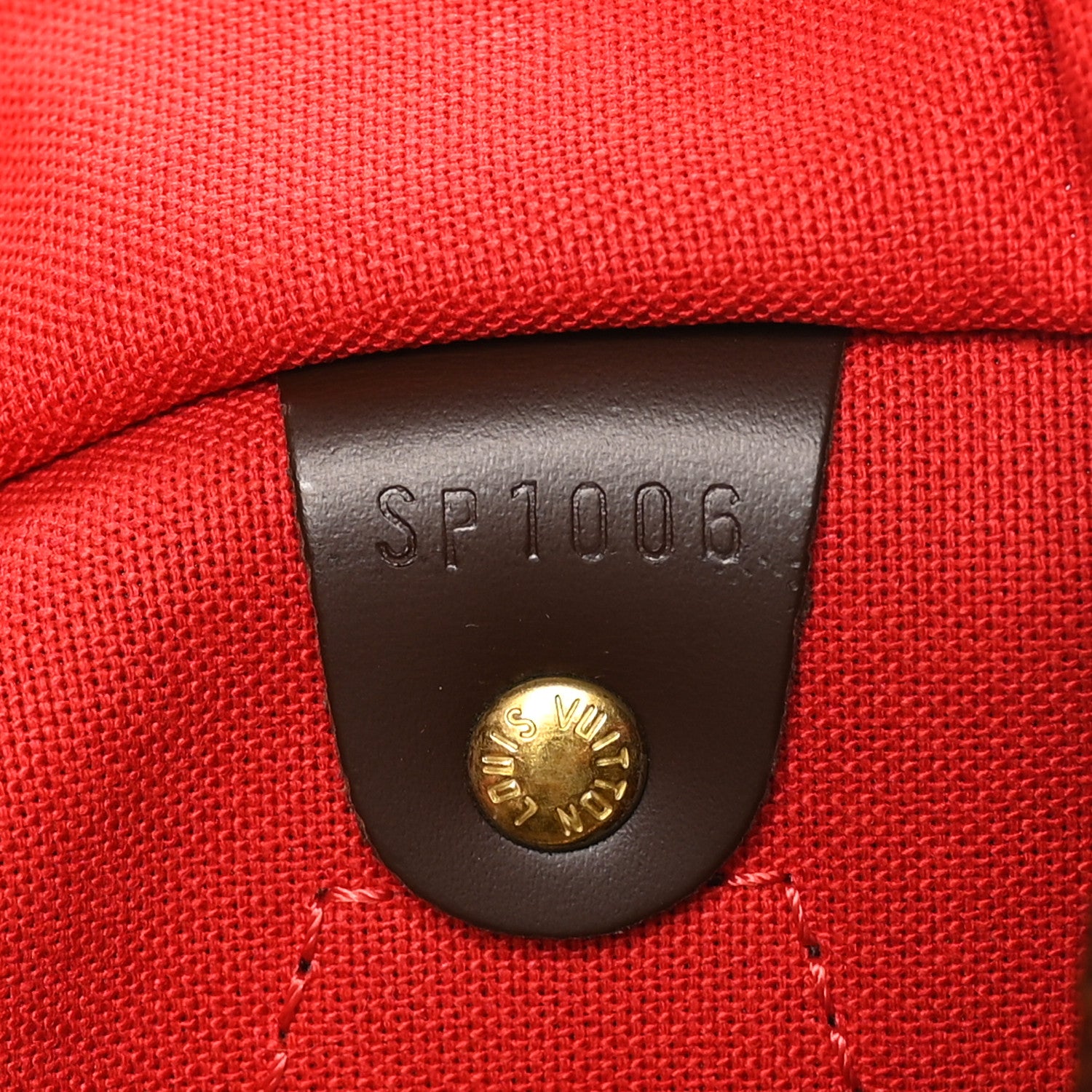 Louis Vuitton Damier Ebene Speedy 25 7 of 10