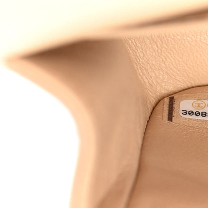 Chanel Caviar Quilted Medium Double Flap Beige 7 of 11