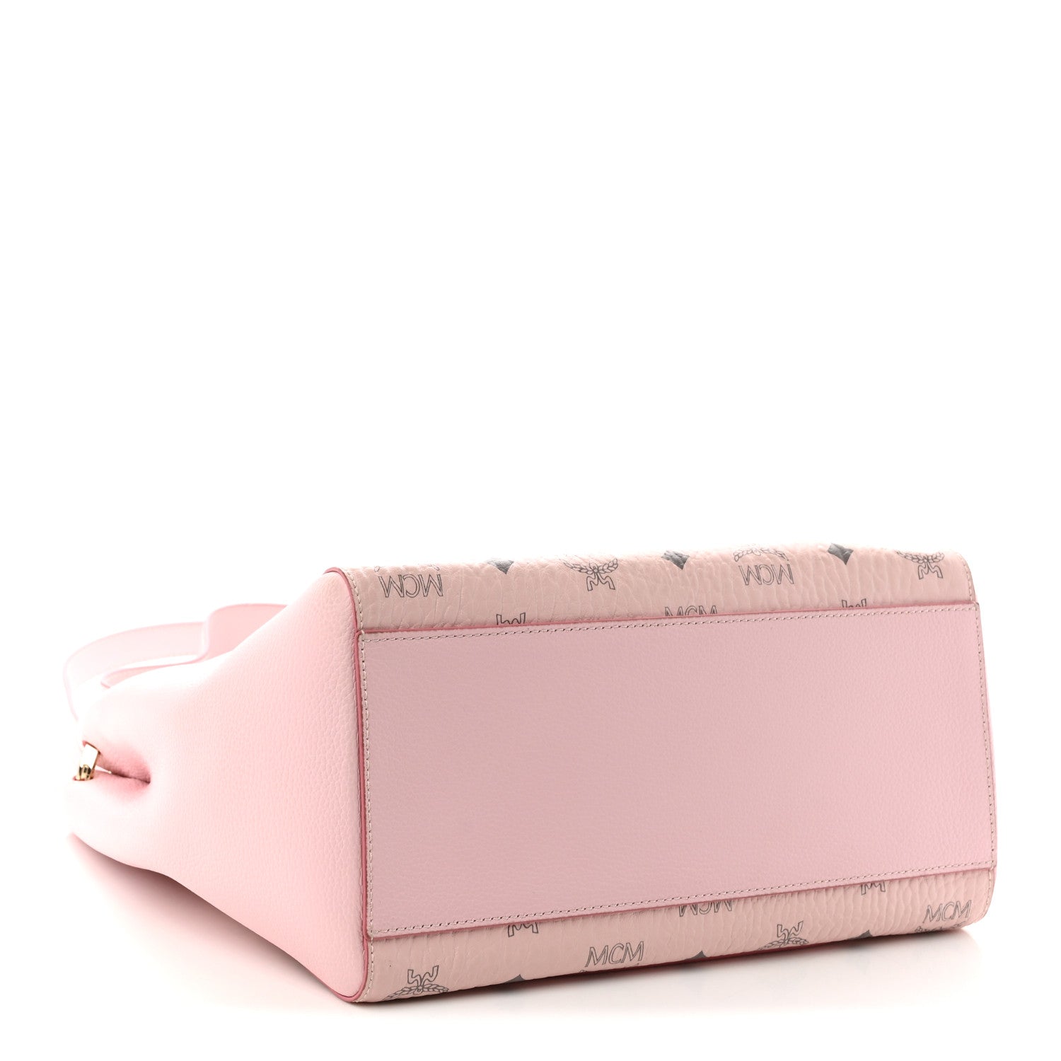 MCM Visetos Medium Aren Hobo Powder Pink 4 of 10