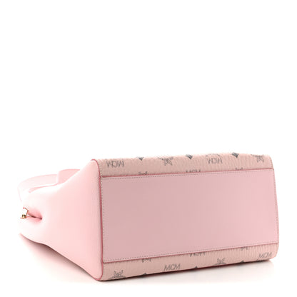 MCM Visetos Medium Aren Hobo Powder Pink 4 of 10