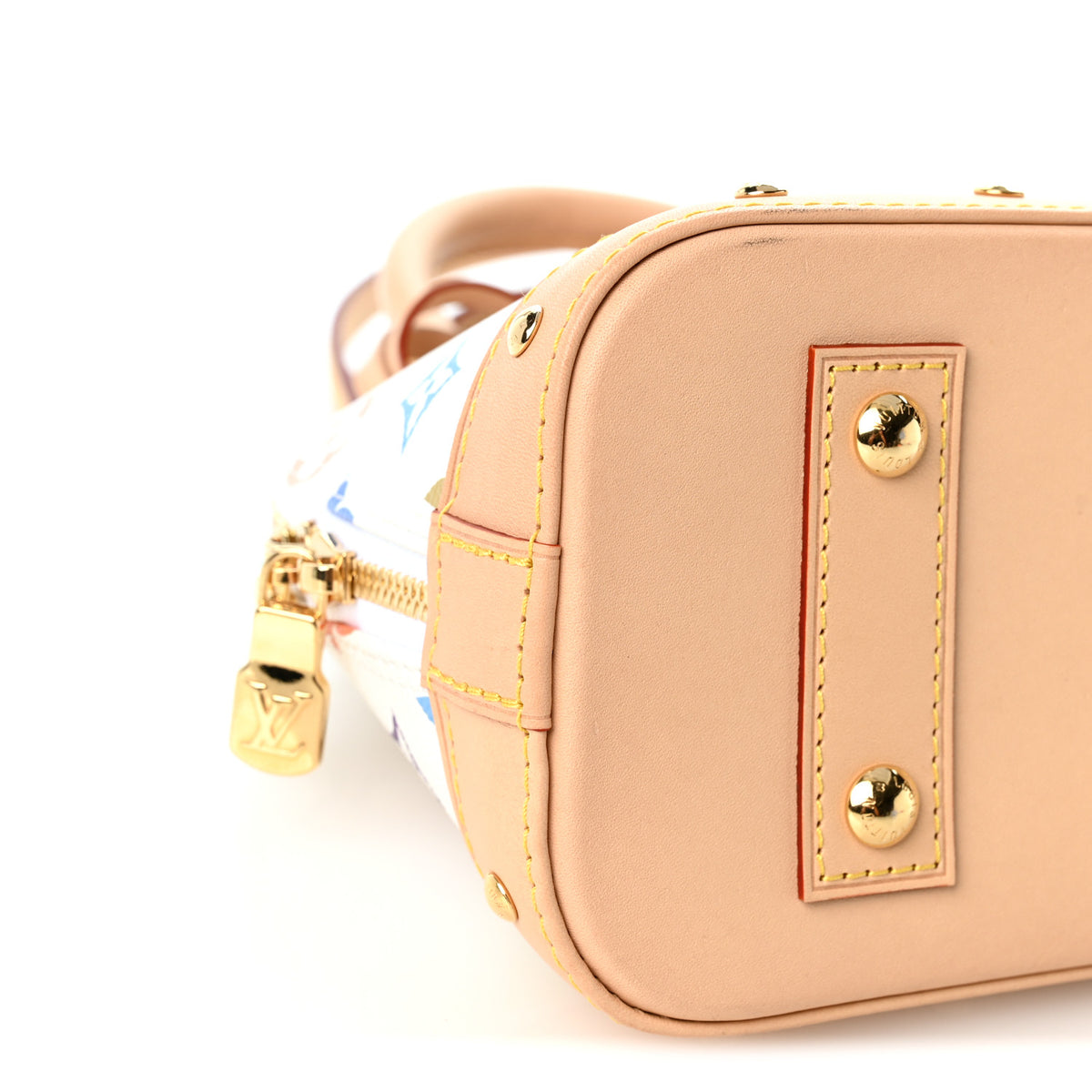 LV x TM Monogram Multicolor Alma BB White