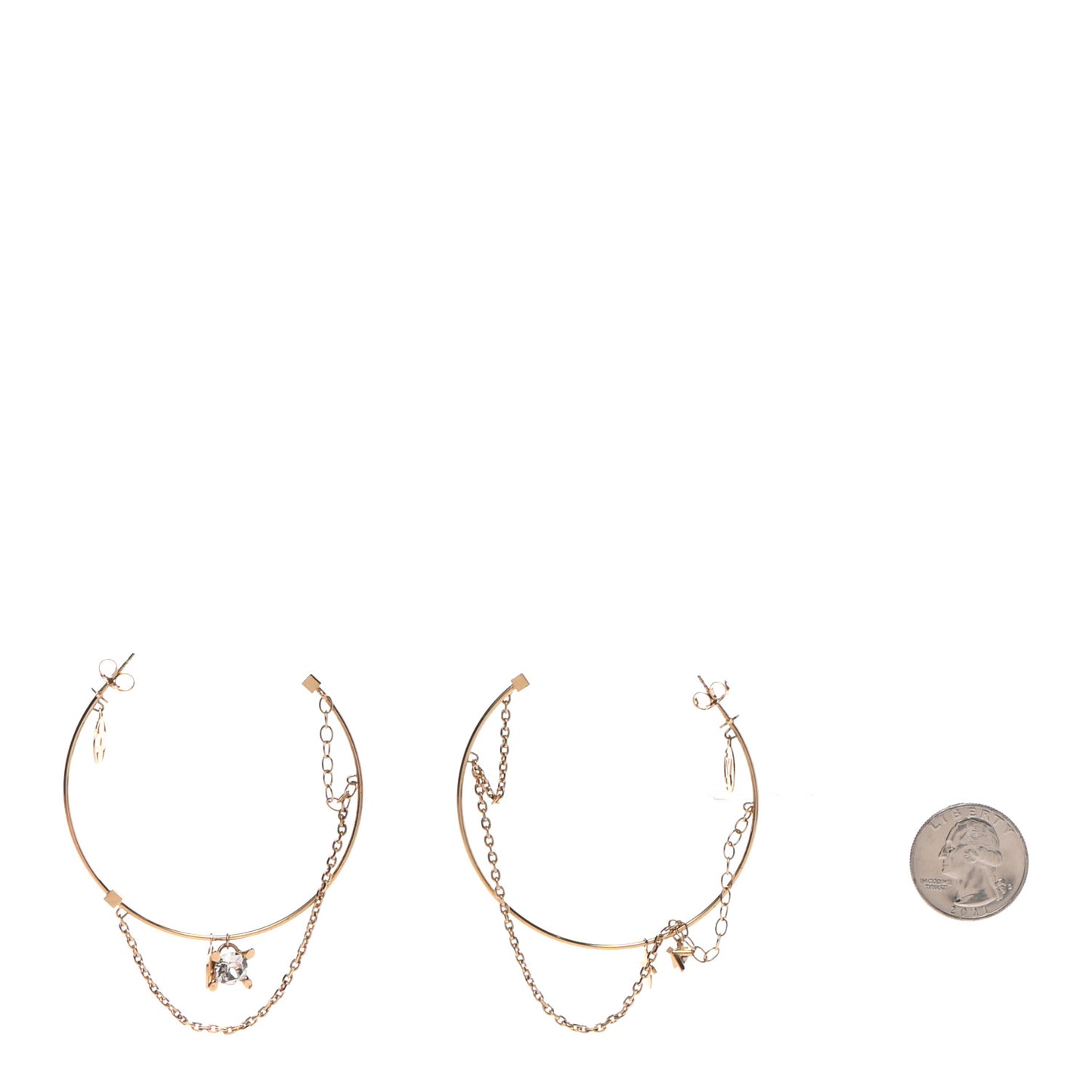 Roman Holidays Hoop Earrings Gold