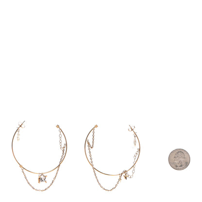 Louis Vuitton Roman Holidays Hoop Earrings Gold 2 of 7