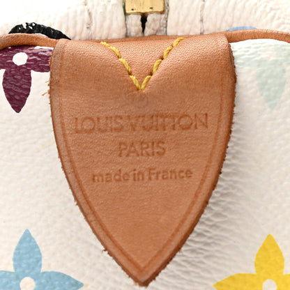Louis Vuitton Monogram Multicolor Speedy 30 White 6 of 11