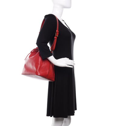 Louis Vuitton Epi Petit Noe Castillan Red 2 of 12