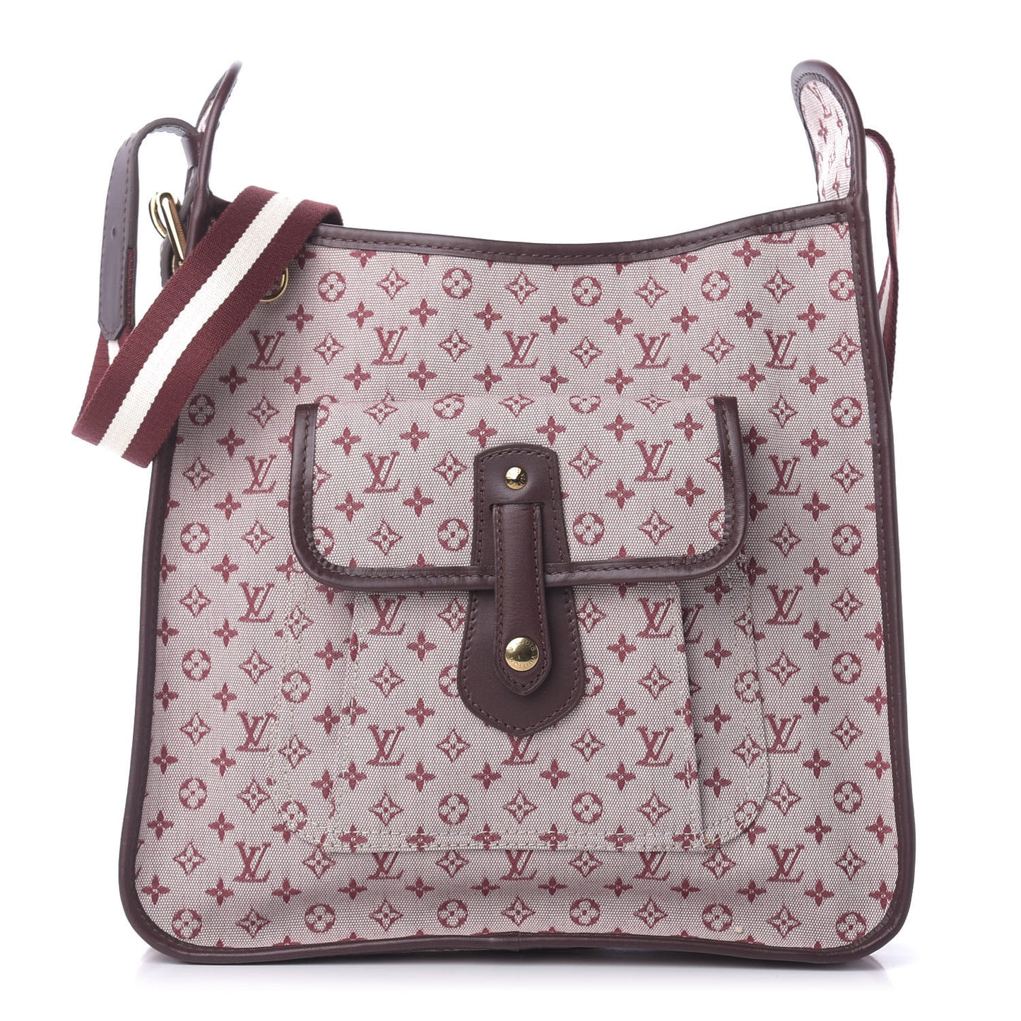 Mini Monogram Besace Mary Kate Cherry