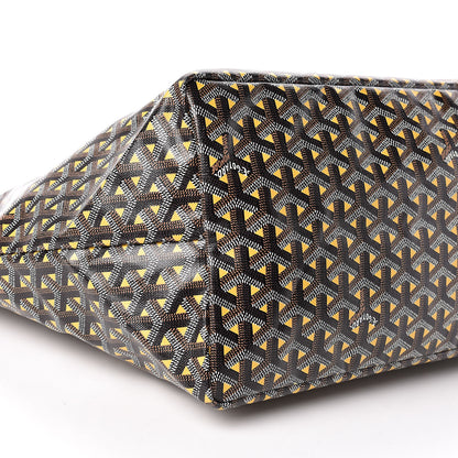 Goyard Goyardine Saint Louis Claire Voie GM Black Yellow 7 of 12