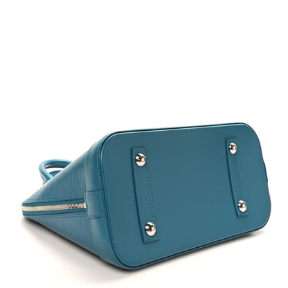 Louis Vuitton Epi Alma PM Cyan 4 of 9