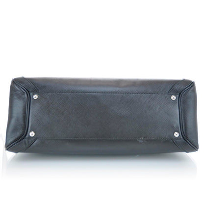 FASHIONPHILE SALVATOREFERRAGAMOSaffianoNicolettaBagBlack 5 of 11