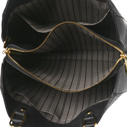 Louis Vuitton Empreinte Montaigne MM Black 5 of 12