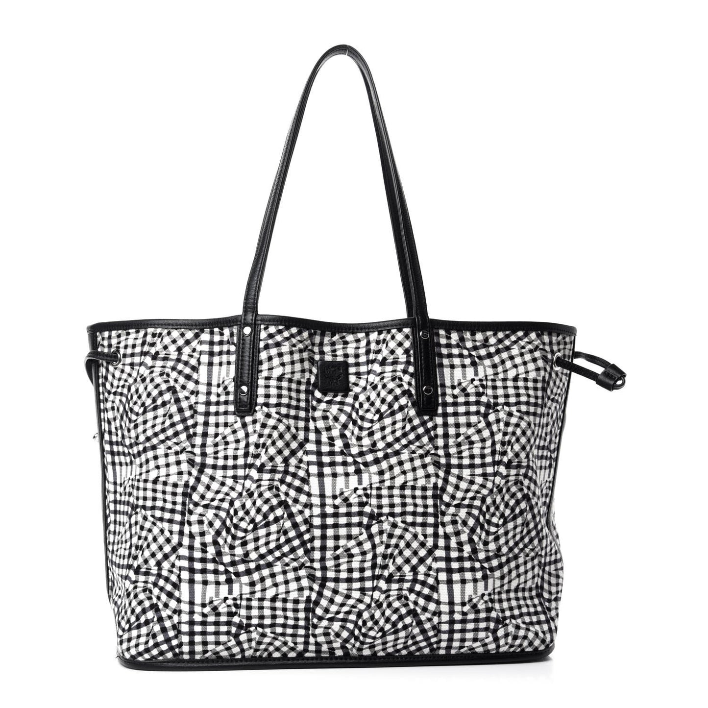 Visetos Medium Project Reversible Shopper Tote Black