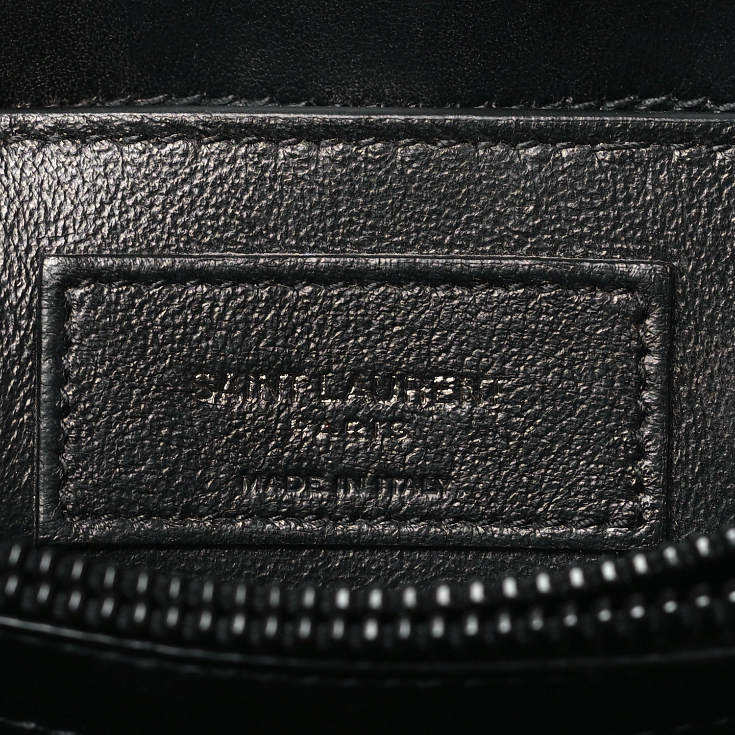 Saint Laurent Calfskin Y Quilted Monogram Monochrome Small Loulou Chain Satchel Black 6 of 10