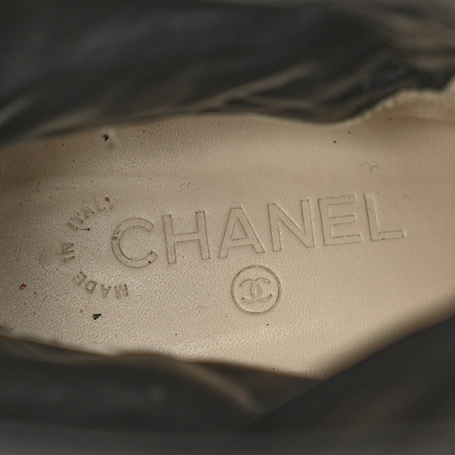Chanel Calfskin Quilted Biker Boots 39 Brown 7 of 13