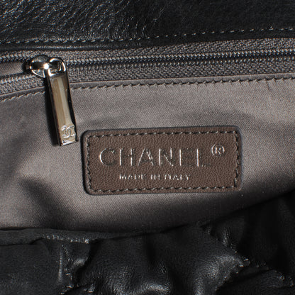 Chanel Leather Bubble Quilt Hobo Grey 6 of 8
