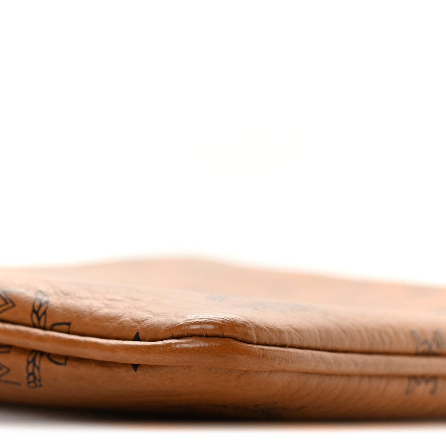 MCM Visetos Original Medium Pouch Cognac 9 of 10