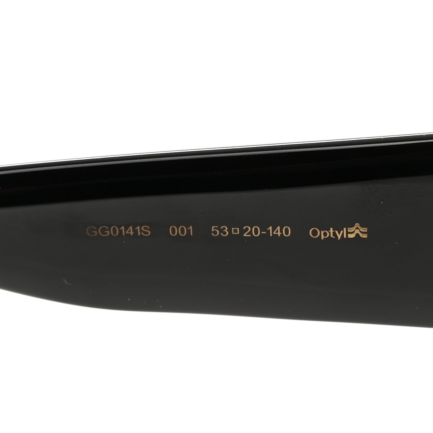Gucci Acetate Square Frame Sunglasses GG0141S Black 5 of 8