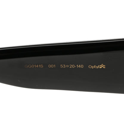 Gucci Acetate Square Frame Sunglasses GG0141S Black 5 of 8