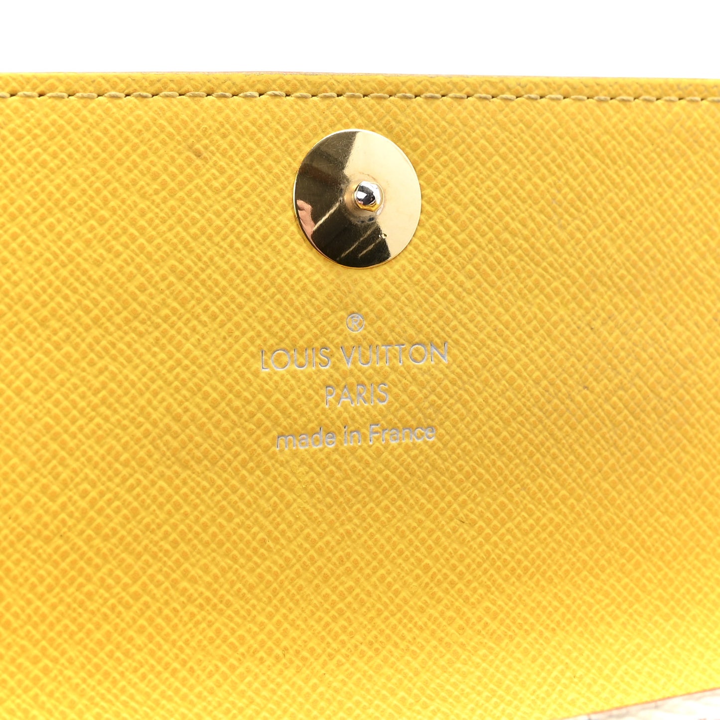 Monogram Multicolor Sarah Wallet White Citron